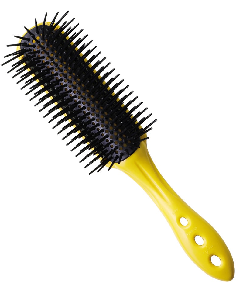 YS Park Pro Straight Air Styler Ion Brush - Yellow (BRT09Y)