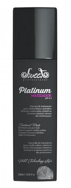 Sweet Professional Platinum Toning Hair Mask - Home Care (230ml/7.7oz)