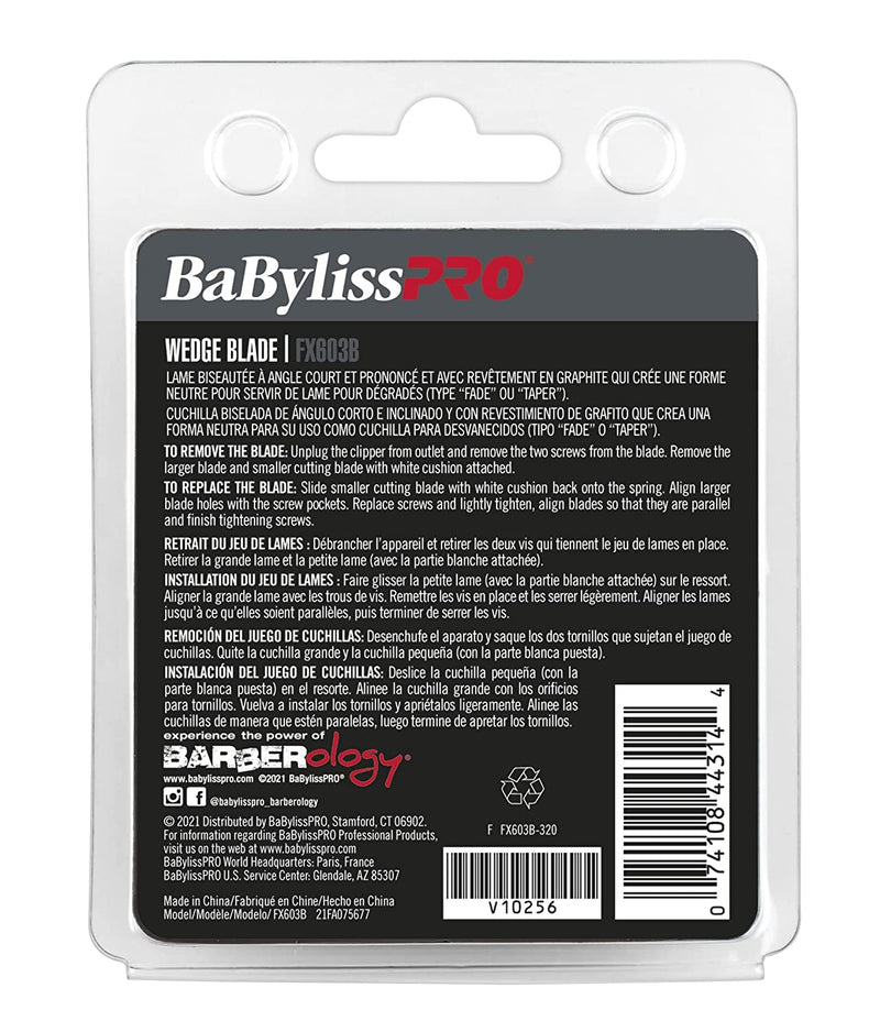 BaBylissPRO BaBylissPRO FX603B Black Graphite Wedge Blade, 1 Ct - Foto 8