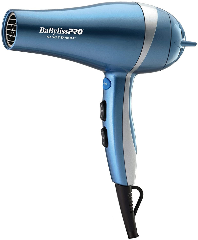 BaByliss PRO Nano Titanium Hair Dryer & 1.5" Ultra-Thin Flat Iron Limited Edition Value Set