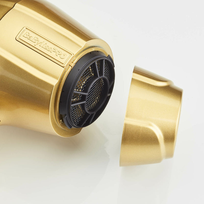 BaByliss PRO Gold FX High-Performance Turbo Hair Dryer