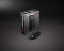 BaBylissPRO LO-PROFX low profile hair clipper box and clipper shown at angle
