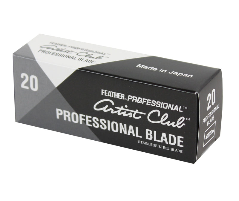 Feather Artist Club Professional Stainless Steel Blades (20 pack)