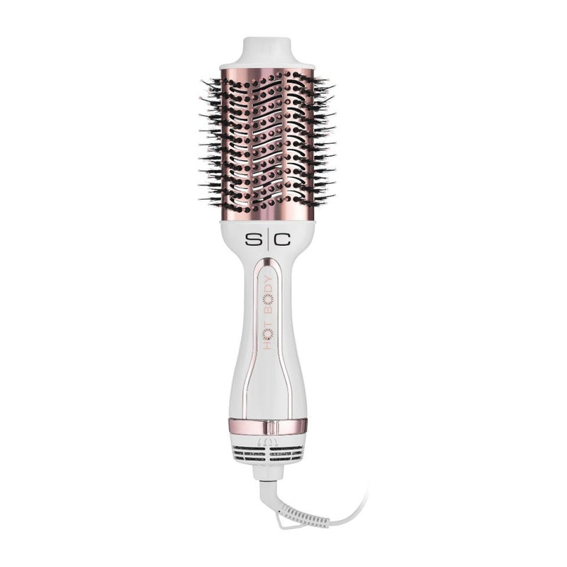 Stylecraft Hot Body Ionic 2-in-1 Blowout Brush - White/Rose Gold