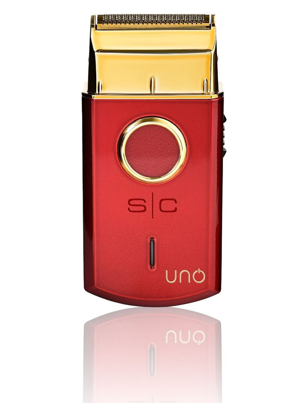 StyleCraft Uno USB Rechargeable Single Foil Shaver - Red (SCUNOSFSR)