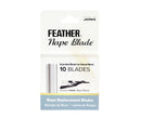 Feather Professional Nape & Body Razor Kit w/ 10 Pack Replacement Nape Blades