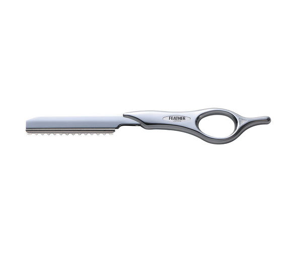 Feather Detail Styling Razor - Short Handle
