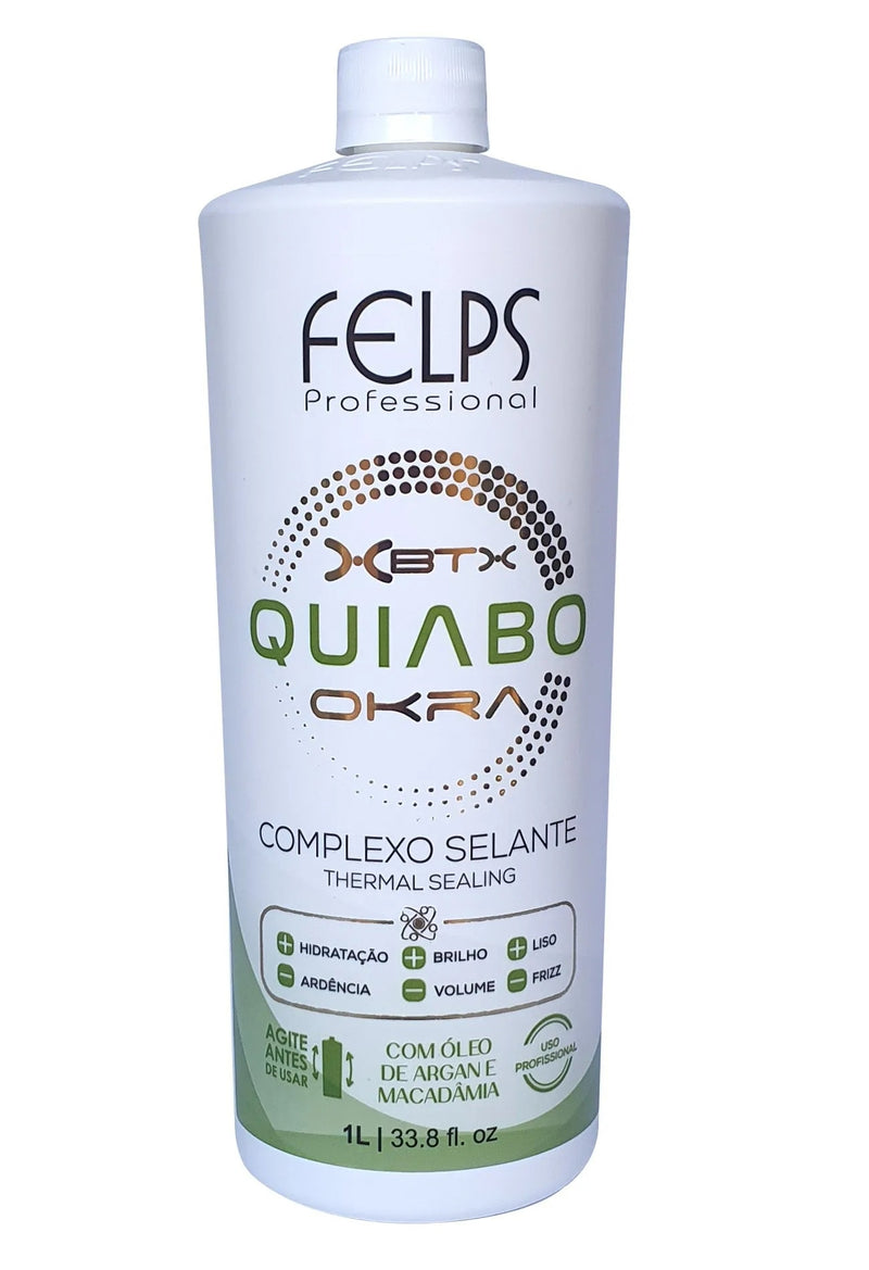 Felps Quiabo Okra Thermal Sealing Hair Smoothing Treatment