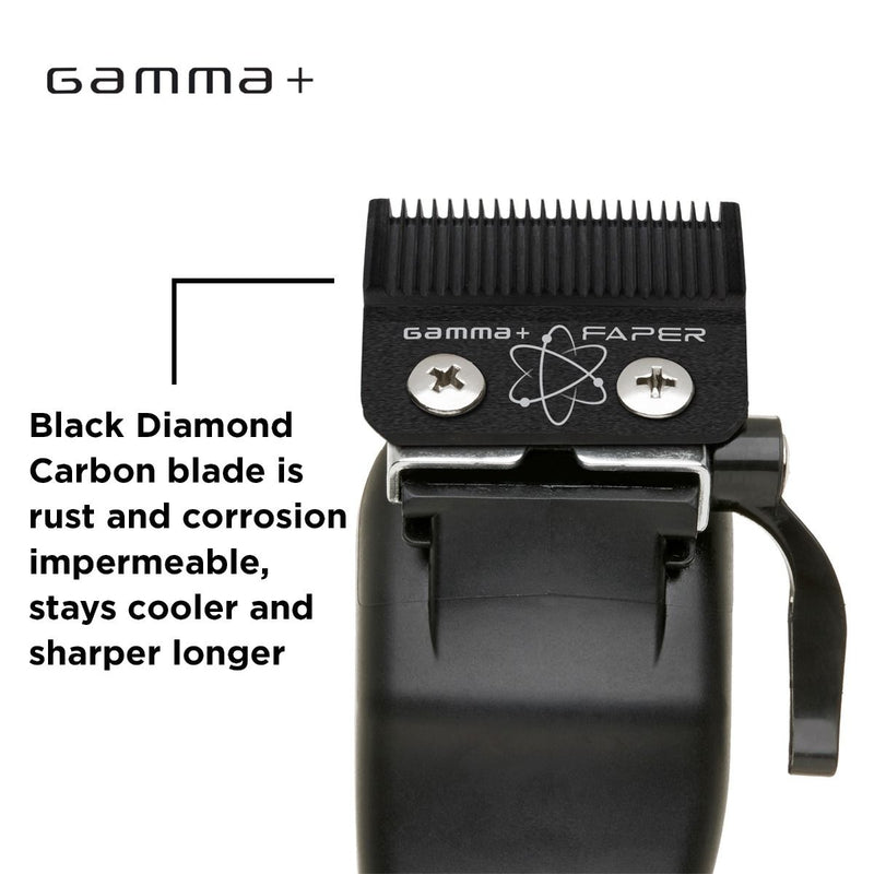 Gamma+ Black Diamond DLC Fusion Fixed Clipper Replacement Blade (GPFFBDB)
