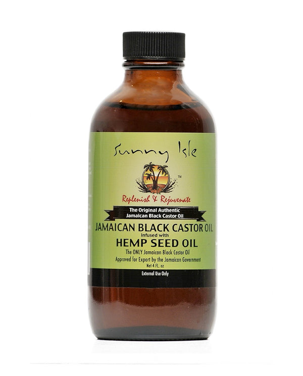 Sunny Isle Jamaican Black Castor Oil infused with Hemp Oil