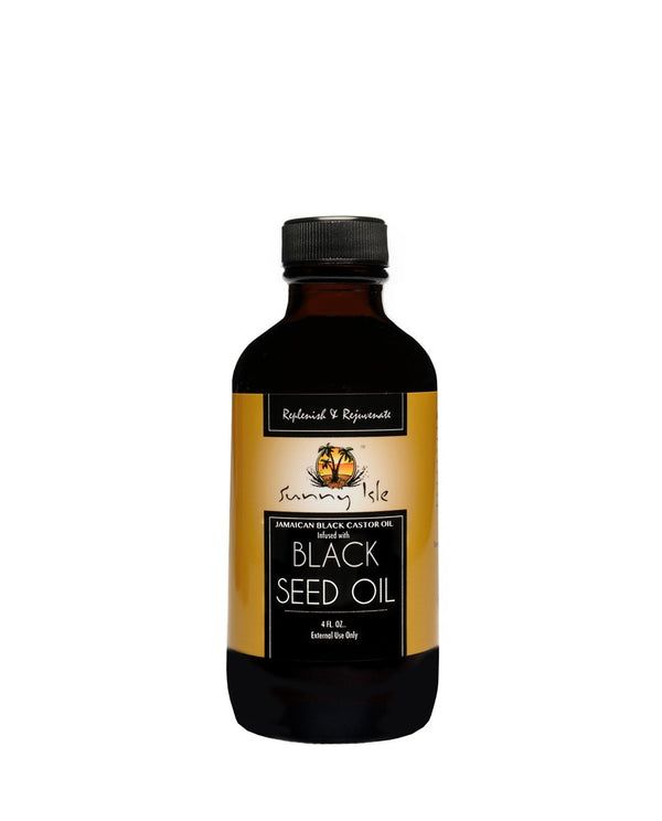 Sunny Isle Jamaican Black Castor Oil infused with Black Seed Oil 4oz