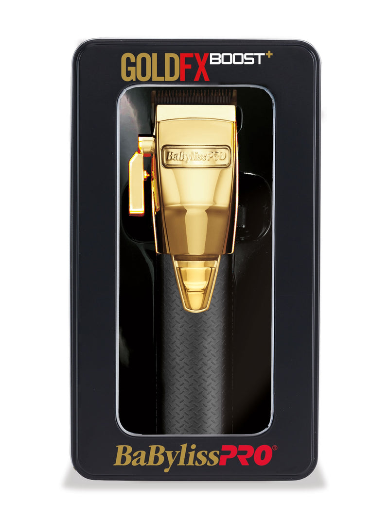 BaByliss PRO Gold FX Boost Metal Lithium Clipper (FX870GBP)