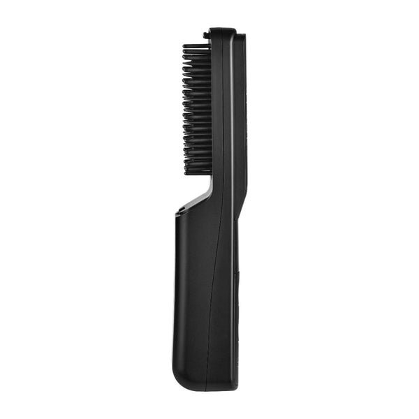 Gamma+ Heat Stroke Cordless Beard & Styling Hot Brush - Black