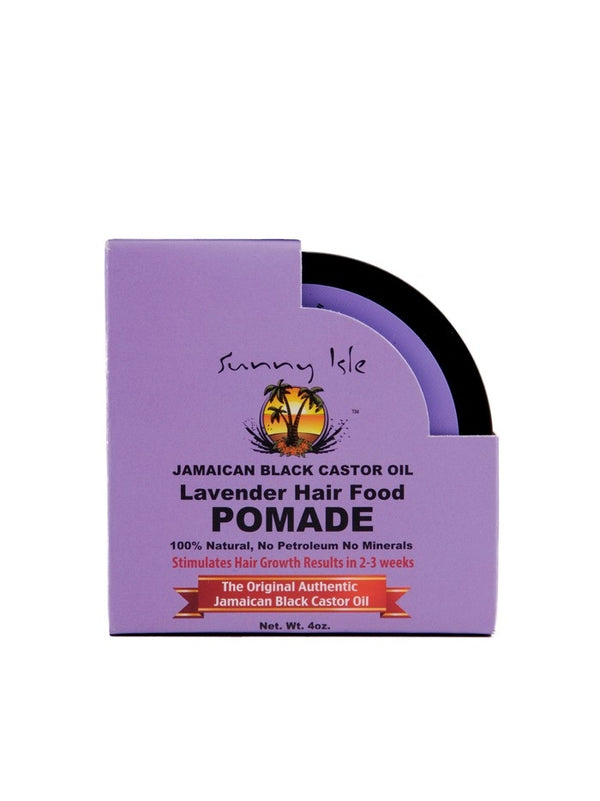 Sunny Isle Jamaican Black Castor Oil Lavender Hair Food Pomade
