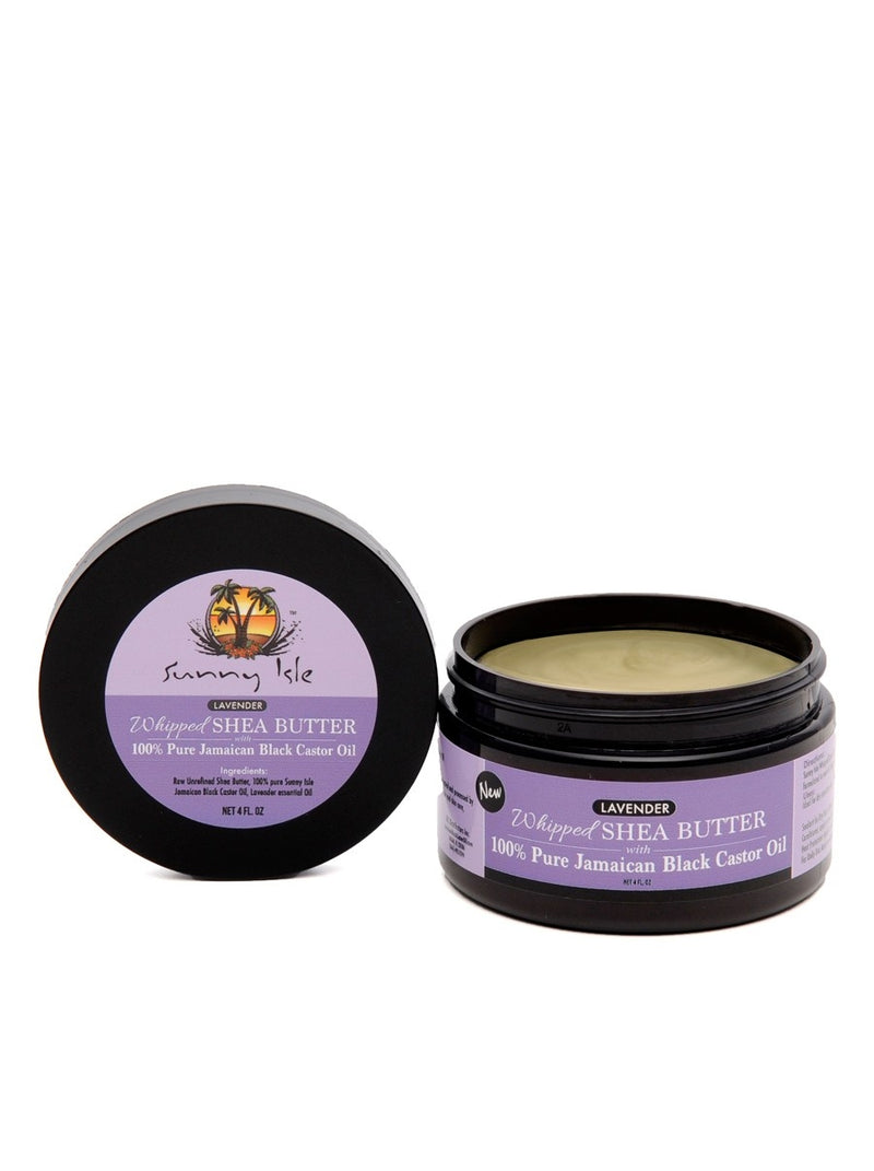Lavender Whipped Shea Butter with Pure Jamaican Black Castor Oil