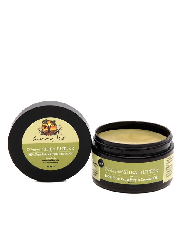 Sunny Isle Whipped Shea Butter with Pure Extra Virgin Coconut Oil