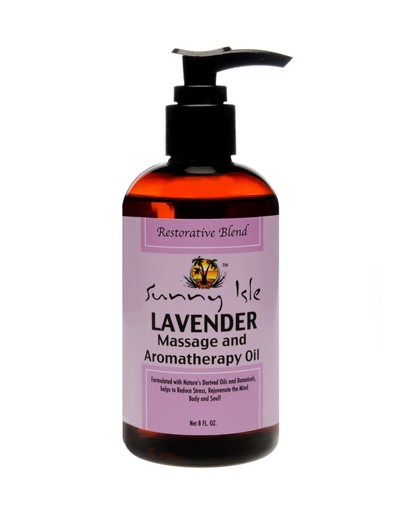 Sunny Isle Lavender Massage and Aromatherapy Oil