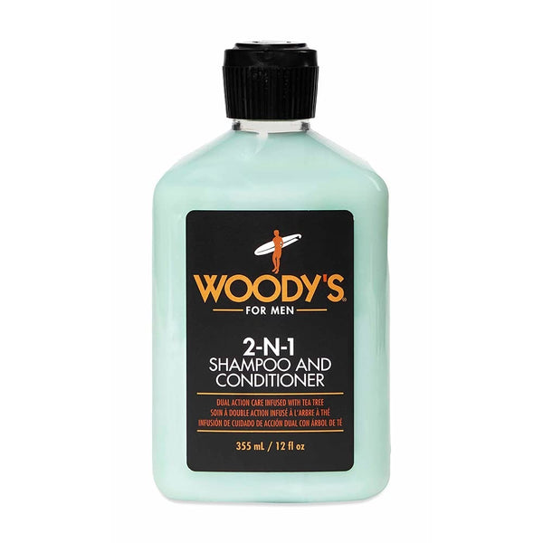Woody's 2-N-1 Thickening Shampoo & Conditioner (355ml/12oz)