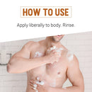 Woody's Activated Charcoal Body Wash (236ml/8oz)