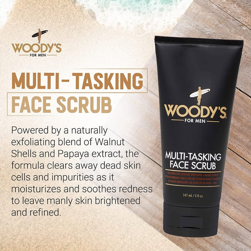Woody's Multi-Tasking Face Scrub (147ml/5oz)