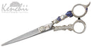 Kenchii Professional C11 - Crystal Encrusted Sterling Silver Shear