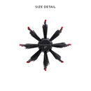 Cricket Static Free RPM Black Round Brush - Boar