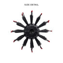 Cricket Static Free RPM Black Round Brush - Boar