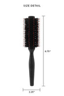 Cricket Static Free RPM Black Round Brush - Boar