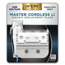 Andis Master Cordless Li 22-Tooth Ceramic Replacement Blade (05050)