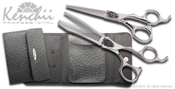 Kenchii Professional Karma 2-Piece Shear and Thinner Set