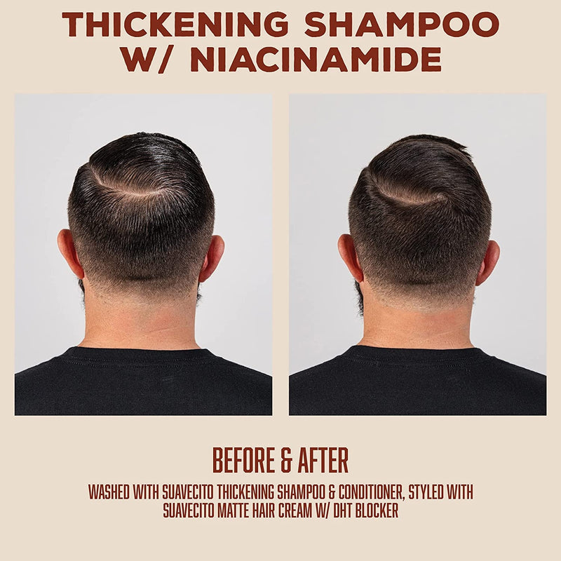 Suavecito Thickening Shampoo w/Niacinamide (237ml/8oz)