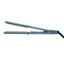 Blue nano titanium 8-tooth crimping and texturizing hair iron with power cord