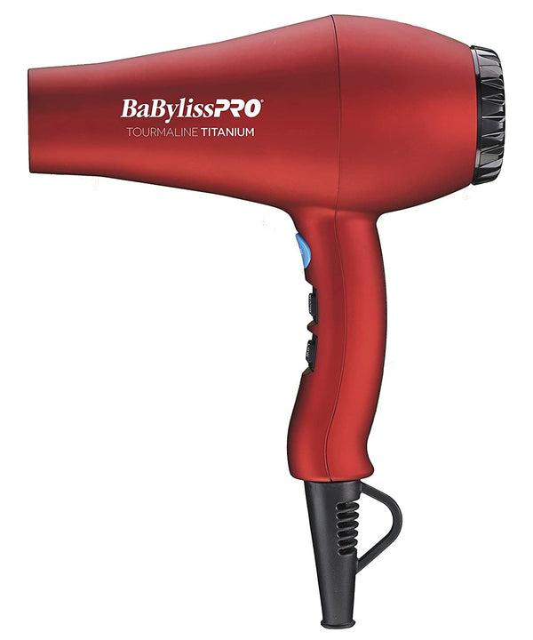 BaByliss PRO Tourmaline Titanium 3000 Hair Dryer - Red (BTT5585)