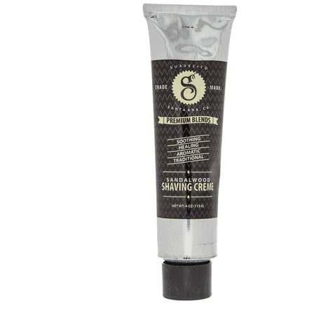 Suavecito Premium Blends Shaving Cream - Sandalwood (113ml/4oz)