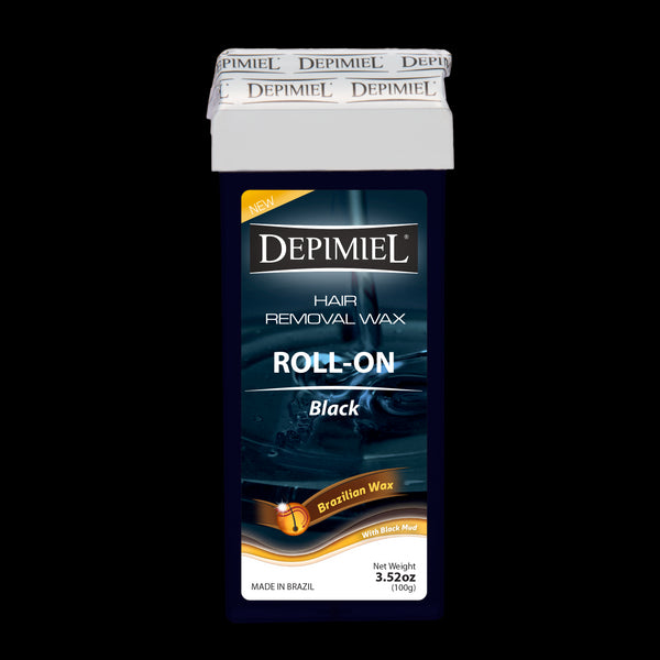 Depimiel Soft Wax Roll On Black (100g/3.52 oz)