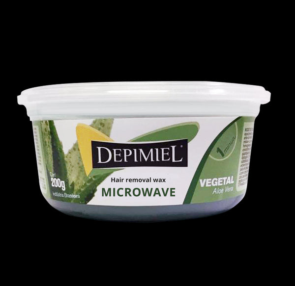Depimiel Microwave Wax Aloe Vera (200g/7.04oz)