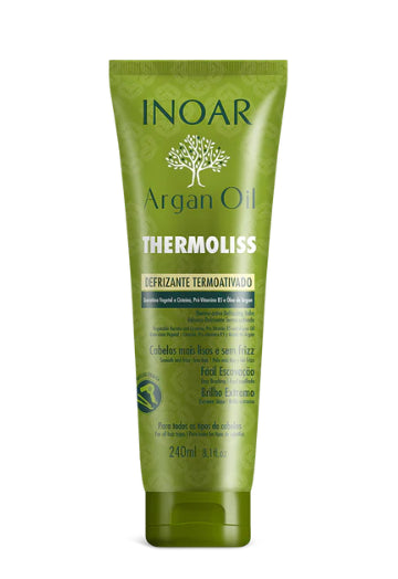 Inoar Argan Oil Thermoliss Defrizzing Hair Balm (240ml/8.18oz)