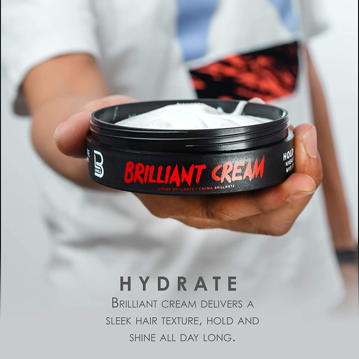 VALCAN HAIR CREAM FOR MEN 3本セット L3VEL3 Brilliant Volumizing Hair Cream w/ Soft-Medium Hold (150ml/5.1o