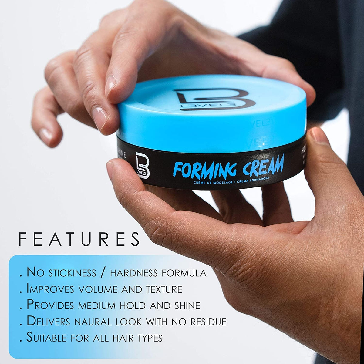 L3VEL3 Forming Hair Cream w/ Medium Hold