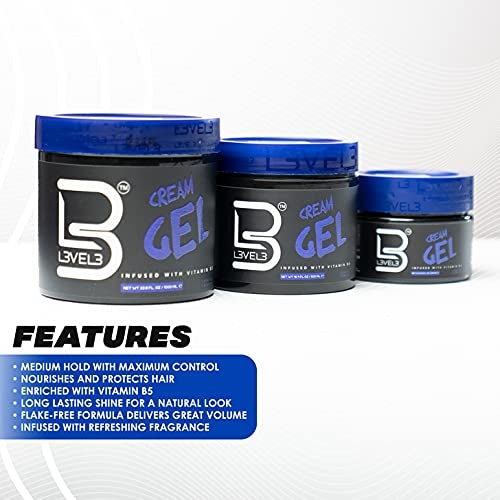 L3VEL3 Cream Gel w/ Super Strong Hold