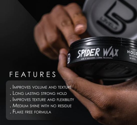 Spider Wax by L3VEL3 for Men - 5.07 oz Wax