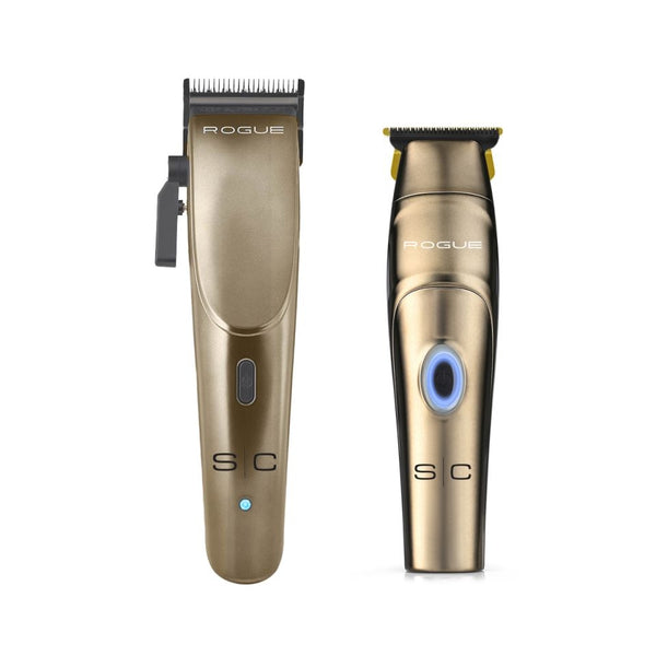 StyleCraft Rogue Clipper/Trimmer Combo Set w/ Microchipped Magnetic Motor (SC201N)