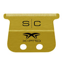 StyleCraft Fixed Gold Titanium X-Pro Wide Replacement Trimmer Blade w/ Black Diamond DLC The One Cutter Set