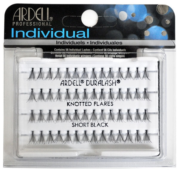 Ardell Duralash Knotted Flares Short Black Individual Lashes