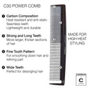 Cricket Carbon Comb Stylist 4-Pack
