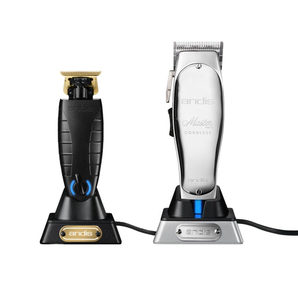 Andis GTX-EXO Cordless Outlining Trimmer (74100) + Master Cordless Lithium Ion Clipper (12470) Set