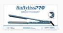 BaBylissPRO Nano Titanium crimping iron product box with 1.5 in styling plates