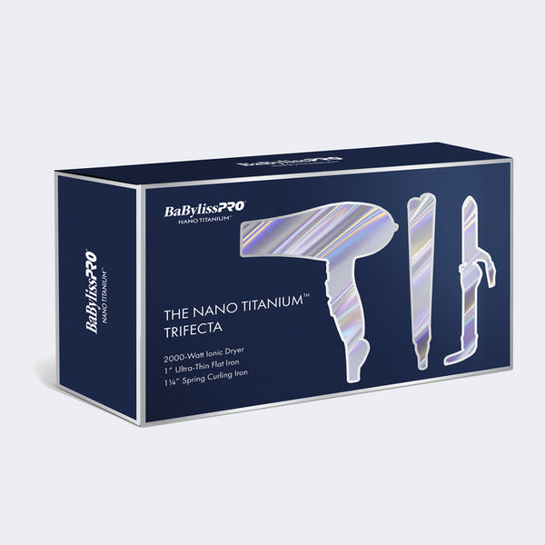 BaByliss PRO Nano Titanium Limited Edition Trifecta Mega Value Gift Set