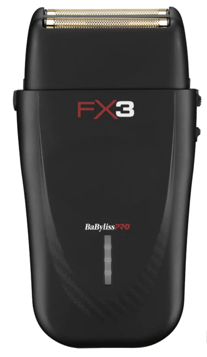 BaByliss PRO FX3 Matte Black Professional High Speed Foil Shaver (FXX3SB) [PRE-ORDER]