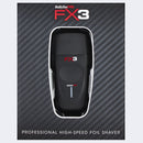 BaByliss PRO FX3 Matte Black Professional High Speed Foil Shaver (FXX3SB) [PRE-ORDER]